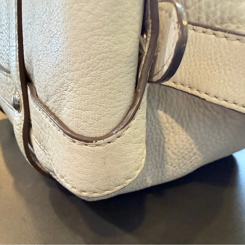 Michael Kors White Satchel - Picture 10 of 15